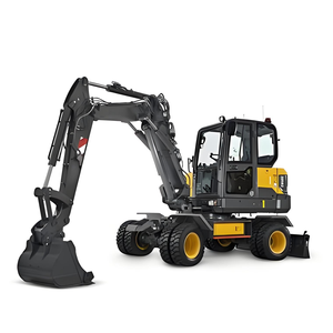 Miniexcavadora con Ruedas EW60, Peso Operativo 5880 kg, Motor/Bomba/Caja de Cambios de Alta Eficiencia, Compacta para Pequeños Contratistas - Product Image 2