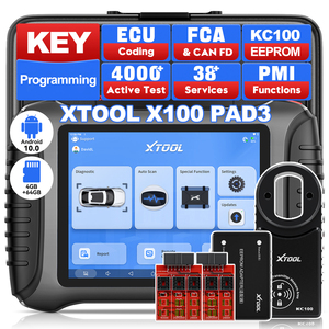 USA Lager Xtool X100 Pad3 Auto-Schlüssel-Programmiergerät Schlüsselprogrammierer Wegfahrsperre Pin-Code-Lesegerät Scanner mit KC100 EEPROM - Product Image 1