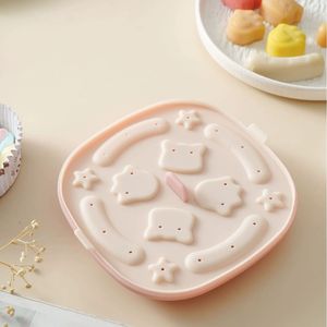 แม่พิมพ์ซิลิโคนสำหรับอาหารเสริมเด็ก เป็นมิตรกับสิ่งแวดล้อม สามารถทำ<span class=keywords><strong>เค้ก</strong></span><span class=keywords><strong>นึ่ง</strong></span> <span class=keywords><strong>เค้ก</strong></span>ข้าว อุปกรณ์ทำอาหาร เกรดอาหาร ทนความร้อนสูง อบได้ - Product Image 2