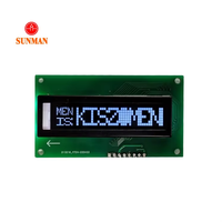 Module LCD combiné matrice de points et segments SML0055 avec rétroéclairage intégré, affichage industriel 60x20mm