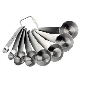 IGINIO MASSARI - ถ้วยตวงสแตนเลสสตีล 8 ใบ สำหรับงานที่ต้องการความแม่นยำสูง - Product Image 1