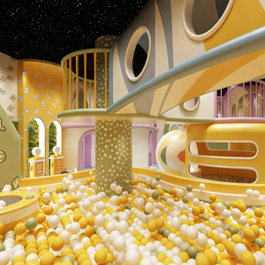 Attrezzatura per Parco Giochi Interno Certificata TUV, Personalizzata a Tema Stazione di Servizio e Bancomat per <span class=keywords><strong>Bambini</strong></span> - Product Image 3