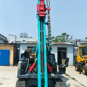 Pile driver photovoltaïque à protection <span class=keywords><strong>thermique</strong></span>, appelé unité de battage de poteaux pour installations solaires, avec arrêt en cas de surchauffe pour les périodes estivales prolongées - Product Image 2