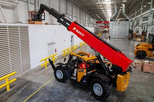 Sth1056a 4.5ton 4wd יכולת הרמה טלטלסקופית עם חלקים אופציונליים ו 17M גובה הרמה sth1256a - Product Image 5