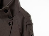 Manteau doux croisé élégant et polyvalent pour femme MYST&ZA, nouvelle collection automne 2026, avec ceinture