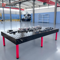 Table de soudage industrielle D28 3D flexible, taille personnalisée disponible, poste de travail de soudage pour assemblage par robot