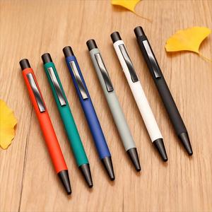 Hot-selling High-quality Metal Ballpoint <b>Pens</b> Slim Signature Customizable Luxury Advertising Custom Brand 0.5mm Tip - Product Image 1