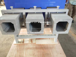 Máquina de bloques de palés de tres cabezales de alto rendimiento para fabricantes de palés de madera de Europa con componente de motor esencial - Product Image 4