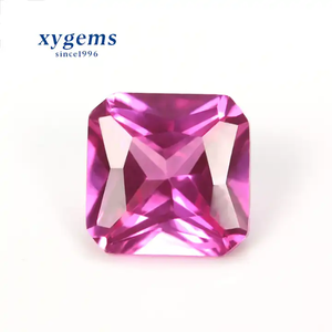 8x8mm ngược vuông <span class=keywords><strong>Ruby</strong></span> đỏ 3 # tự nhiên Corundum đá nhà máy giá/<span class=keywords><strong>Ruby</strong></span> đỏ Corundum đá quý tên để bán - Product Image 1