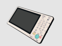 Pour Canon copieur remanufacturé IR C5560 C5550 5540 5535 LCD panneau de commande écran tactile