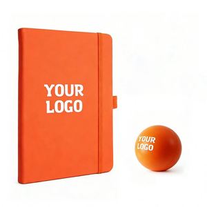 Wholesale Promo Pu <b>Leather</b> for Business Gift Custom Logo A6 With Elastic Strap Journal Notebook <b>Notepad</b> Note Book - Product Image 1