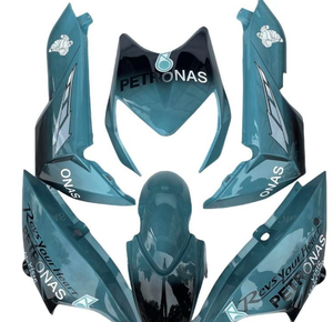 Carcasa <span class=keywords><strong>de</strong></span> Plástico con Diseño Personalizado, IML/IMD/Serigrafía/Impresión UV, Superficie Curva 3D, Alto Brillo/Textura Metálica para Motocicletas - Product Image 4