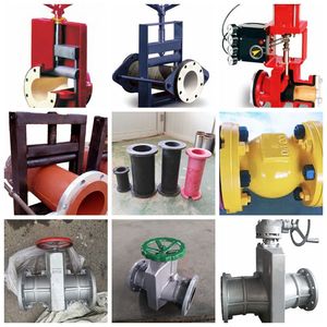 VF Series DN10-DN300 air Pinch Rubber Check Valve with EPDM NBE - Product Image 2