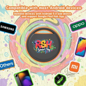 Google ค้นหาอุปกรณ์ของฉันบลูทูธติดตามสัตว์เลี้ยง Mini GPS Locator Key Finder Anti-loss - Product Image 2