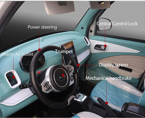 Nuevo diseño de alta calidad 72V 4 ruedas 4 asientos coche eléctrico <span class=keywords><strong>mini</strong></span> coche eléctrico para adultos