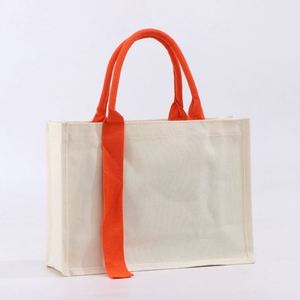 Reusable Duty Bags Heavy for Daily Use Shopping and Eco-Friendly Cotton <b>Canvas</b> Tote Bag - Product Image 2
