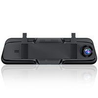 9.66 pouces Android dashcam double enregistreur avant et arrière 4K image inversée mobile internet streaming miroir dashcam voiture pour voiture