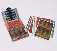 FAVORCRAFTS - Emballages en papier pliables portables haut de gamme réutilisables personnalisés - Boîtes cadeaux pour cartes