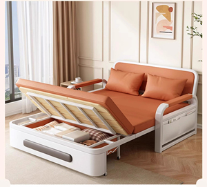 Ghế <span class=keywords><strong>sofa</strong></span> giường gấp đôi chức năng, mới, nhỏ gọn, dành cho người lớn, có thể kéo dài, phòng khách, giường đơn, ban công, đa năng - Product Image 5