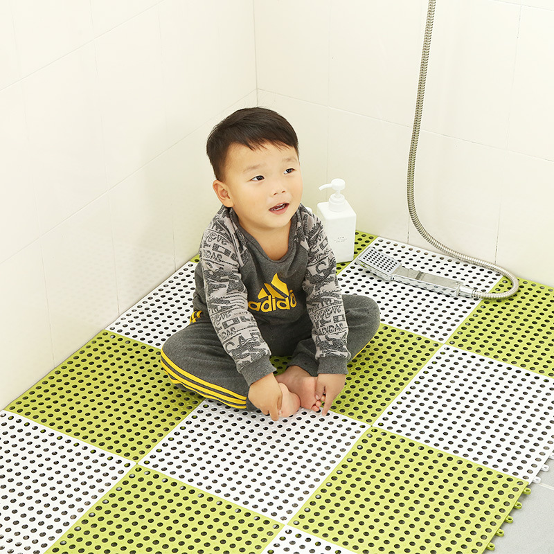 2021 оптовая продажа, ПВХ самодельный сращивающийся нескользящий коврик для ванной, туалета, кухни, душа, ванной, туалета, балкона, пластиковый напольный коврик