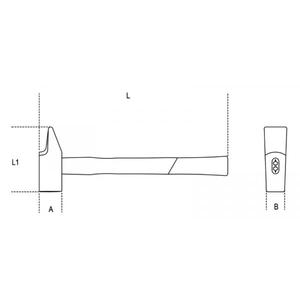 BETA - 013700532 Martillos remachadores con ejes de fibra-EAN 8014230569024 DRILL BITS METAL DRILL BITS - Product Image 2