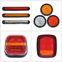 Nouvelles feux arrière LED universels 12V 6000K haute luminosité étanches pour remorques et camions