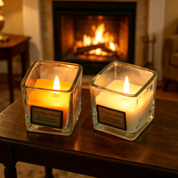 Bougie aromathérapeutique en cire de soja, parfumée de luxe, faite à la main, naturelle, biologique, non toxique, pour la décoration de la maison et les fêtes
