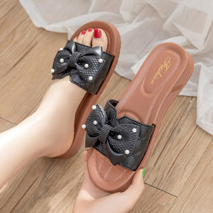 Fashionable Versatile Soft Soled Beach Shoes For Outerwear Paired With Casual Flat <b>Slippers</b> For Women - Product Image 1