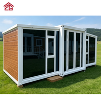 Structure en acier galvanisé, imperméable, résistante au vent. Micro-logement idéal pour les villas, les hôtels et les entrepôts.