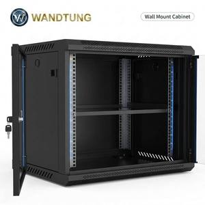 Rack de servidor de pared para interiores de 19 pulgadas y 6U personalizado para centro de datos con estante, gabinete de red de pared de 12U - Product Image 5
