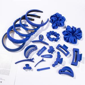 Juego de Accesorios para el Cabello MIO Popular en <span class=keywords><strong>Azul</strong></span> <span class=keywords><strong>Klein</strong></span>, Pinzas para el Cabello, Coleteros, Diademas para Mujeres y Niñas, Decoraciones para el Cabello para el Día a Día - Product Image 1