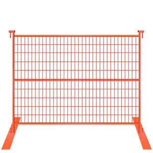 Canada Mobile temp fence galvanized outdoor portable temporary fence panels