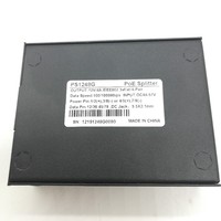 Divisor PoE Gigabit Ethernet SDaPo PS1248G, Estándar PoE++ de 2.5G, Divisor PoE de 12V 3-4A para Sistema de Cámaras de Seguridad Doméstica