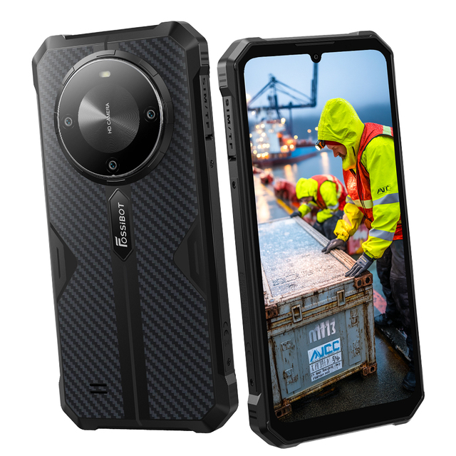 Fossibot F105 Rugged Phone 65W Quick Charge Long Battery Life Outdoor Durable Smartphone 10300,Ah 6.745inch 4+64g Android 14