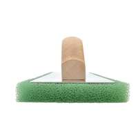 Éponge avec manche en bois, truelles à plâtre pour la construction, outils à main pour le béton, brosse