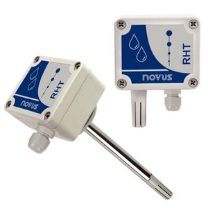 Humidité et température pour applications murales/par conduits, contrôle environnemental/de processus avec communication sans fil - Product Image 1