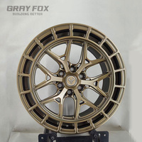 GRAYFOX Jantes en aluminium personnalisées bronze 18 19 20 21 pouces 5x112 5x120 5x114.3 Jantes forgées pour BMW X5 M Audi AMG Porsche Model 3