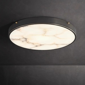 Marble <b>Ceiling</b> <b>Light</b> Led Tricolor Round Modern For Bedroom Study Hallway Entryway - Product Image 1