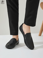 Chaussures décontractées perforées pour hommes en PU respirant, mocassins d'été à enfiler, semelle en caoutchouc noir et marron, vente en gros