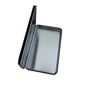 Scatola in Metallo Opaco Personalizzata con Coperchio a Cerniera per Carte, Caramelle, Cosmetici, Utensili <span class=keywords><strong>e</strong></span> Contenitore per Imballaggio - Product Image 4