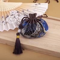 Sachets parfumés Pochettes de parfum Dragon Boat Festival Palace Pochette brodée de style ancien Rafraîchisseur d'air de voiture Sacs vides