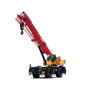 Heavy Duty 90Ton Rough Terrain Crane SRC900C Off Road Cranes 4WD Truck