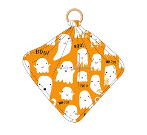 Couette en bambou super douce personnalisée avec logo privé personnalisé pour cadeau de nouveau-né Baby Lovey en bambou - Product Image 4