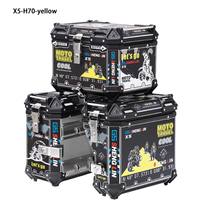Ensemble de 3 valises étanches en aluminium pour moto F750GS 50GS R1200GS, comprenant une boîte arrière de 43L et des sacoches latérales de 39L, garantie à vie