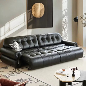 Canapé-lit électrique <span class=keywords><strong>Chesterfield</strong></span> en <span class=keywords><strong>cuir</strong></span>, mobilier de salon populaire, modulaire et fonctionnel, gain de place - Product Image 1