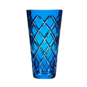 Modern Crystal Tabletop <b>Vase</b> With Diamond Pattern Unique Design - Product Image 5