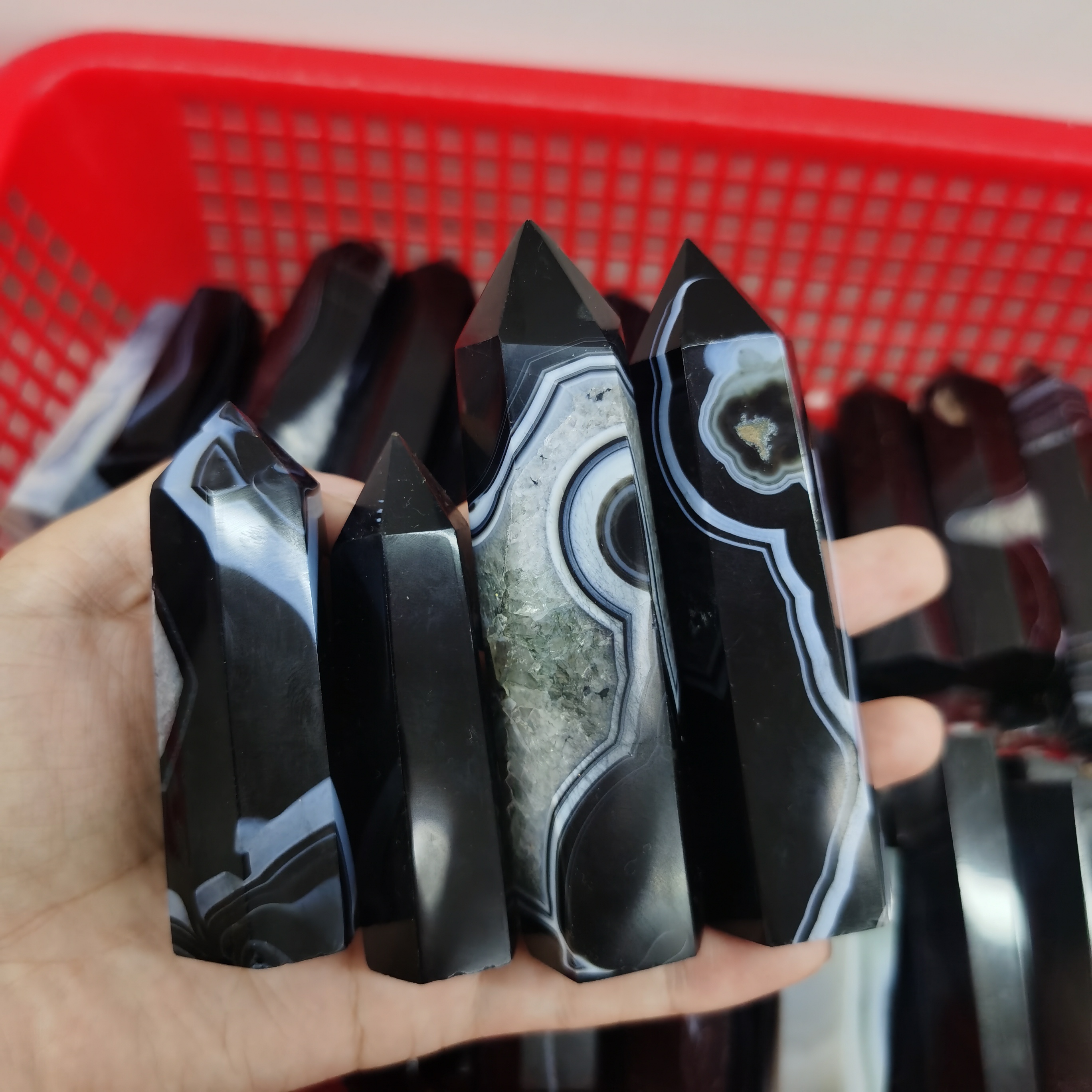 black sardonyx point