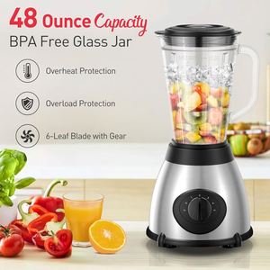 4 In1 Blender Juicer 3 Speed Kitchen Appliances 1.8L Multi-function Mixer Blender - Product Image 2