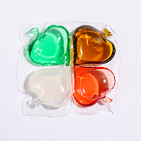 Capsules de lessive 4 en 1, 11g, parfum rose, parfum longue durée, capsules de lessive, fabricant de détergent en marque privée, États-Unis, Europe