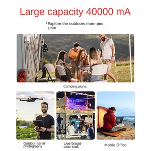 ไฟฉายพลังงานแสงอาทิตย์ลิเธียมไอออน 220V MPPT แบบพกพาสำหรับใช้งานกลางแจ้ง ความจุขนาดใหญ่ สำหรับตั้งแคมป์ ใช้ในกรณีฉุกเฉิน รุ่น YC-220V Yuechen 220V Out - Product Image 2